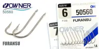 Одинарный крючок OWNER, 50560, лопатка, белый