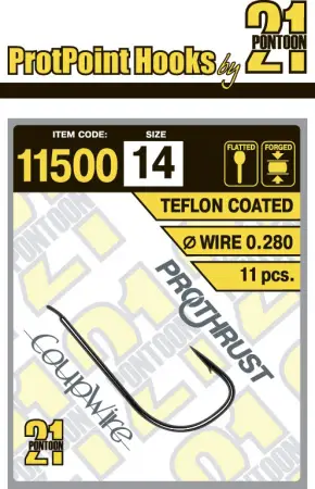 Одинарный крючок Pontoon21 11500