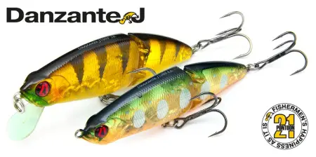 Воблер PONTOON 21, Danzante J 100F-SSR, 100мм, 17.1 гр., 0.3-0.5 м.
