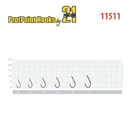 Одинарный крючок Pontoon21 11511
