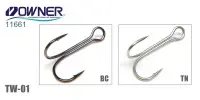 Двойной крючок OWNER TW-01BC, длинное цевье