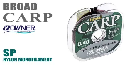 Леска OWNER BROAD CARP SPECIAL 56022 100м