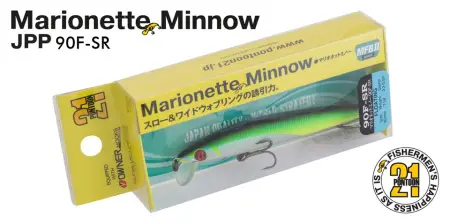 Воблер PONTOON 21, Marionette Minnow 108F-SR, 108мм, 12.5гр., 0.3-0.5 м.