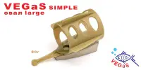 Фидерная кормушка VEGaS simple "овал" large, 42 гр.   (10)  № 68