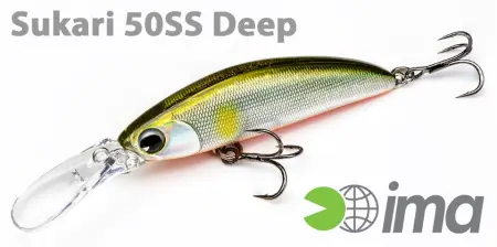 Воблер IMA  Sukari 50S, 50 мм, 4гр.