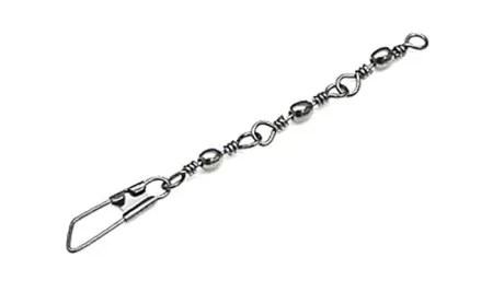 Вертлюг тройной "barrel" с застежкой "Safety" AXIS AX-93819