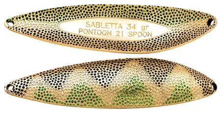 Блесна колебл. Pontoon21 SABLETTA, 62мм, 14.0 гр.