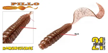 Твистер Pontoon21 Homunculures Pillo, 2.0''