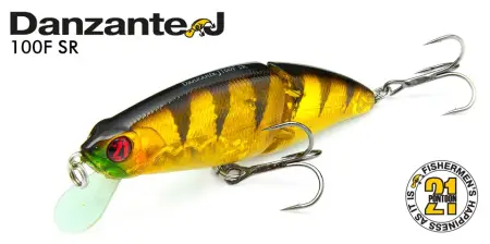Воблер PONTOON 21, Danzante J 100F-SSR, 100мм, 17.1 гр., 0.3-0.5 м.