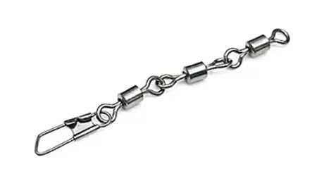 Вертлюг  тройной "rolling" с застежкой "Safety" AXIS AX-94138