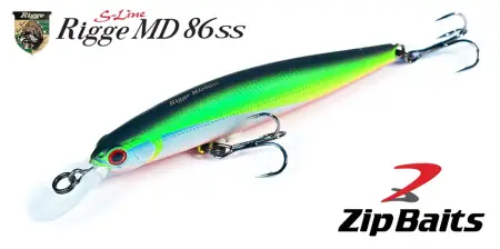 Воблер ZIPBAITS Rigge MD  86SS