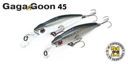 Воблер PONTOON 21, GagaGoon 45MS-MR, 45мм, 3.35 гр., 0.8-1.2 м. Воблер PONTOON 21, GagaGoon 45MS-MR, 45мм, 3.35 гр., 0.8-1.2 м.
