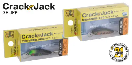 Воблер PONTOON 21, Crackjack 38SP-SR, 38мм., 2.4гр., погруж.0.5-0.8 м.