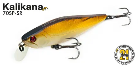 Воблер PONTOON 21, Kalikana 70F-SR, 70мм, 7,5 гр., 0.2-0.4 м.