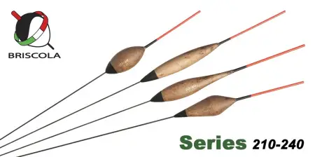 Поплавок Briscola 211, бальс., спорт., карбон. киль, пластик. антенна