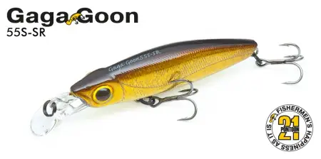 Воблер PONTOON 21, GagaGoon 55SS-MR, 55мм, 5.0 гр., 1.2-1.5 м.