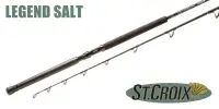 Спиннинговое бортовое удилище St.Croix Legend Salt 213 см, тест H, 1ч, Fast