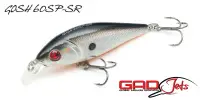 Воблер  GAD GOSH 60F-SR,  60 мм, 6.3.гр, 0.6-0.8