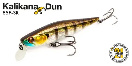Воблер PONTOON21, Kalikana Dun 105F-SR, 105мм, 17.6.0 гр., 0.2-0.4 м.