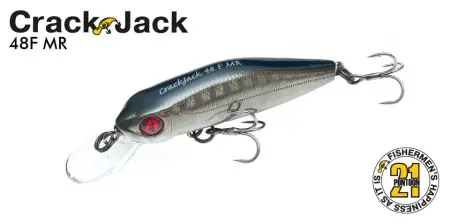 Воблер PONTOON 21, Crackjack 48F-DR, 48мм., 3.6гр., погруж.1.8-2.0 м.