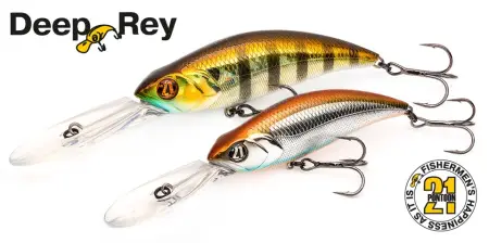 Воблер Pontoon21 DeepRey 105F-DR, 105мм, 32.9 гр., 4.0-5.0 м.