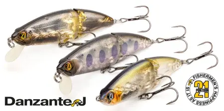Воблер PONTOON 21, Danzante J 100F-SSR, 100мм, 17.1 гр., 0.3-0.5 м.
