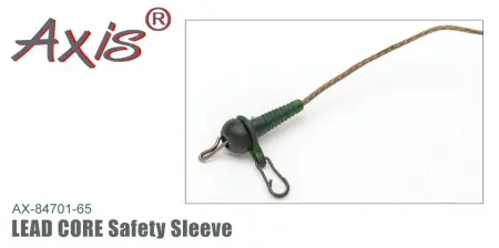 Поводок AXIS AX-84701-65 LEAD CORE SAFETY SLEEVE Поводок AXIS AX-84701-65 LEAD CORE SAFETY SLEEVE