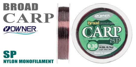 Леска OWNER BROAD CARP SPECIAL 56022 100м