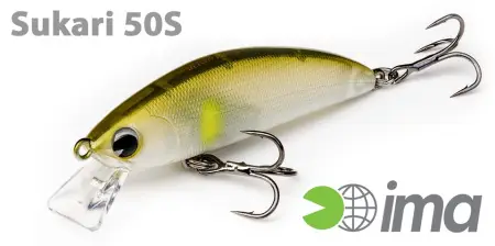 Воблер IMA  Sukari 50S, 50 мм, 4гр.
