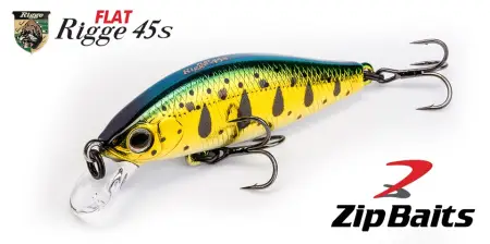 Воблер ZIPBAITS Rigge Flat S-Line ZB-RF-50S Воблер ZIPBAITS Rigge Flat S-Line ZB-RF-50S
