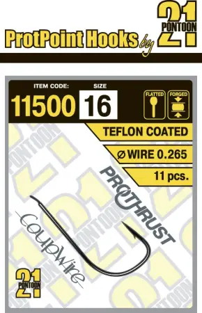 Одинарный крючок Pontoon21 11500