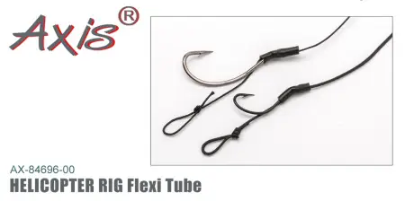 Поводок оснащенный AXIS AX-84696-00 HELICOPTER RIG FLEXI TUBE