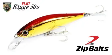 Воблер ZIPBAITS Rigge Flat S-Line ZB-RF-50S Воблер ZIPBAITS Rigge Flat S-Line ZB-RF-50S