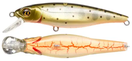 Воблер PONTOON 21, Greedy-Guts 88F-SR, 88мм, 10.9 гр., 0.7-1.0 м.