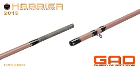Кастинговое удилище GAD Harrier, 244 см., 12,0-45,0 гр., 12-25 Lb., X-Fast