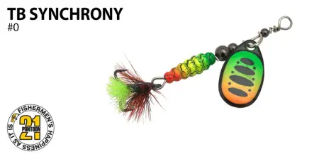 Блесна вращ. Pontoon21 TB SYNCHRONY, #0