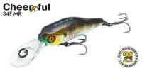 Воблер PONTOON 21, Cheerful 34SP-SR, 34мм., 1.5гр., погруж.0.3-0.5 м.