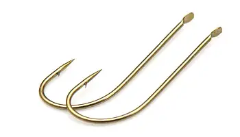 Одинарный крючок OWNER 56536, Carbon Steel, коричн., лопатка