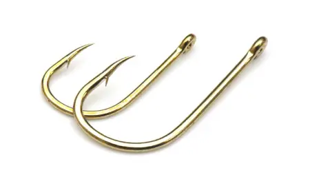 Одинарный крючок OWNER, 50108, колечко, "латунь", кован.