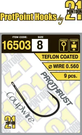 Одинарный крючок Pontoon21 16503