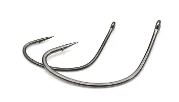 Одинарный крючок OWNER, 5173, колечко, черный