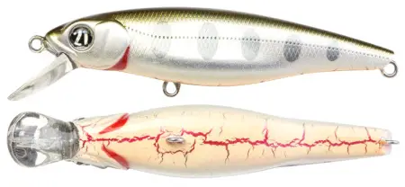 Воблер PONTOON 21, Greedy-Guts 88F-SR, 88мм, 10.9 гр., 0.7-1.0 м.