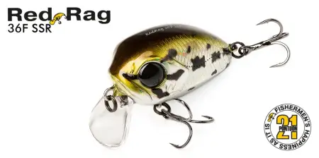 Воблер PONTOON21, Red Rag 36F-MDR, 36мм, 6,1 гр., 1.0-1.2 м.