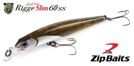 Воблер ZIPBAITS Rigge SLIM  60SS Воблер ZIPBAITS Rigge SLIM  60SS