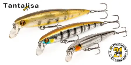 Воблер Pontoon21 Tantalisa, 2-x частн.,плавающ., 100мм.,14.0 гр.,0.5-1.0 м.