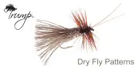 Мухи TRUMP, DRY FLY, Comparadun - March Brown