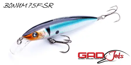 Воблер  GAD BONUM 105F-SR, 105 мм, 18.1 гр, 0.8-1.2