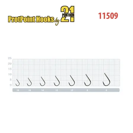 Одинарный крючок Pontoon21 11509