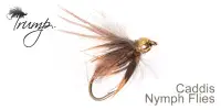 Мухи TRUMP, NYMPH FLIES, Caddis Emerger - Olive