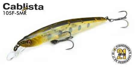 Воблер PONTOON21, Cablista 105F-SMR, 105мм, 12.8 гр., 1.2-1.6 м.